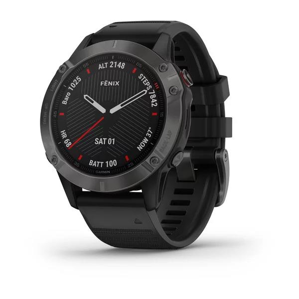 Garmin fenix 6 Sapphire Gray-Black Band