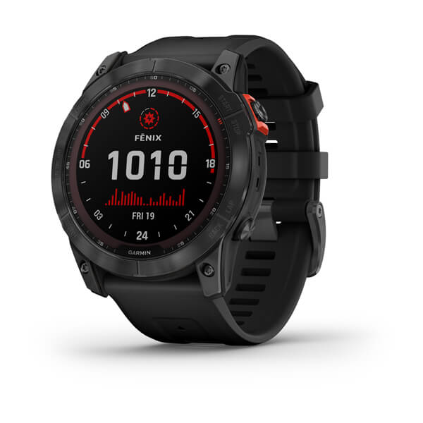 Garmin fenix 7X Solar Slate grey with Black Band