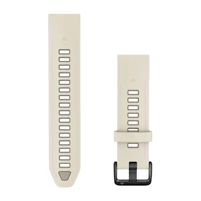 QuickFit 20mm Crème/French Grey silicone