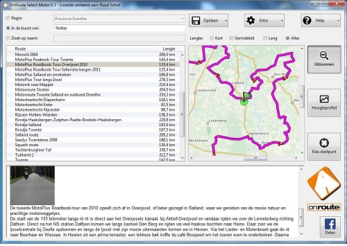 OnRoute Select Motorbike