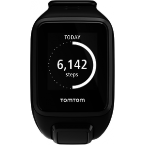 TomTom Runner 2 Music (Zwart/Antraciet) - Small