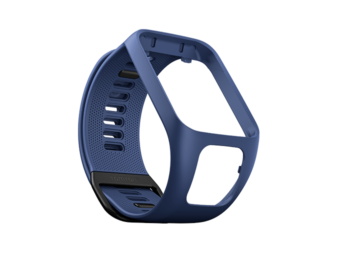 TomTom Runner 3/Spark 3 watch strap - donker blauw - large