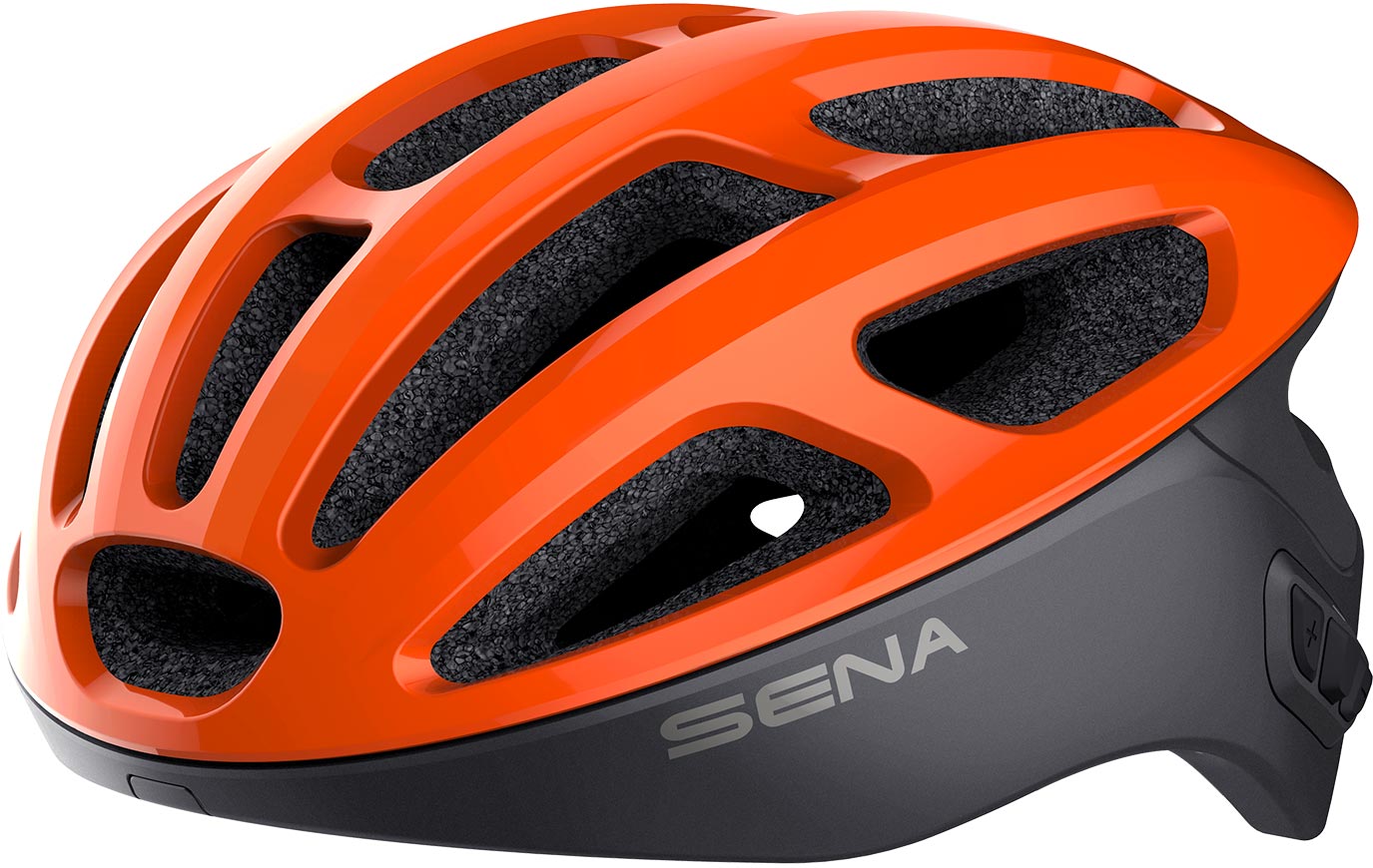 Sena R1 Smart Cycling casque Electric Tangarine, casques vélo