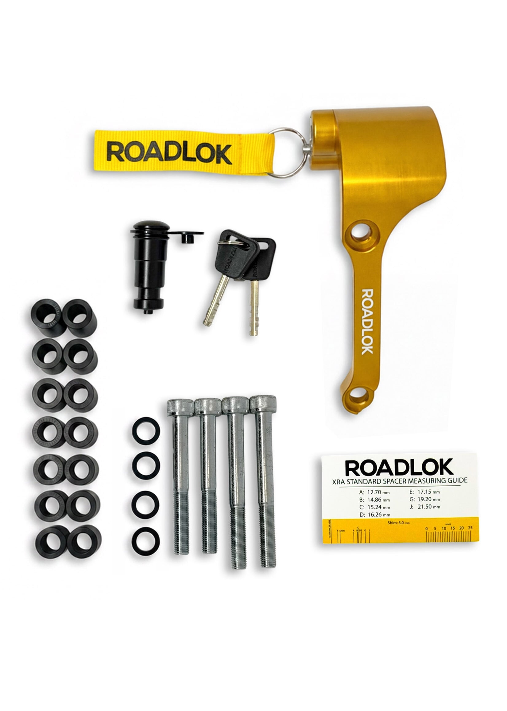 ROADLOK XRA-100R Eurosport 100mm Rechts goud