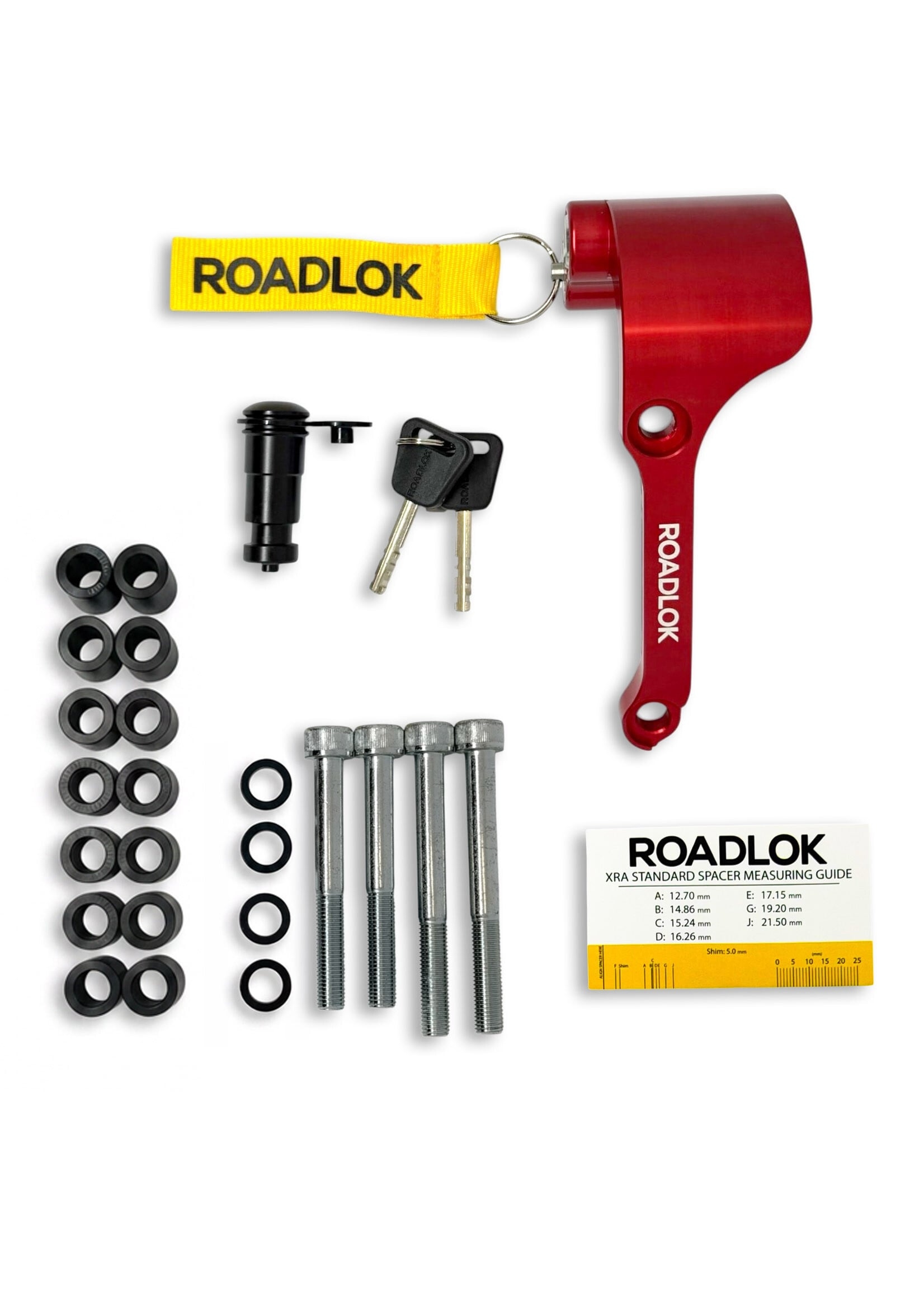 ROADLOK XRA-100R Eurosport 100mm Rechts rood