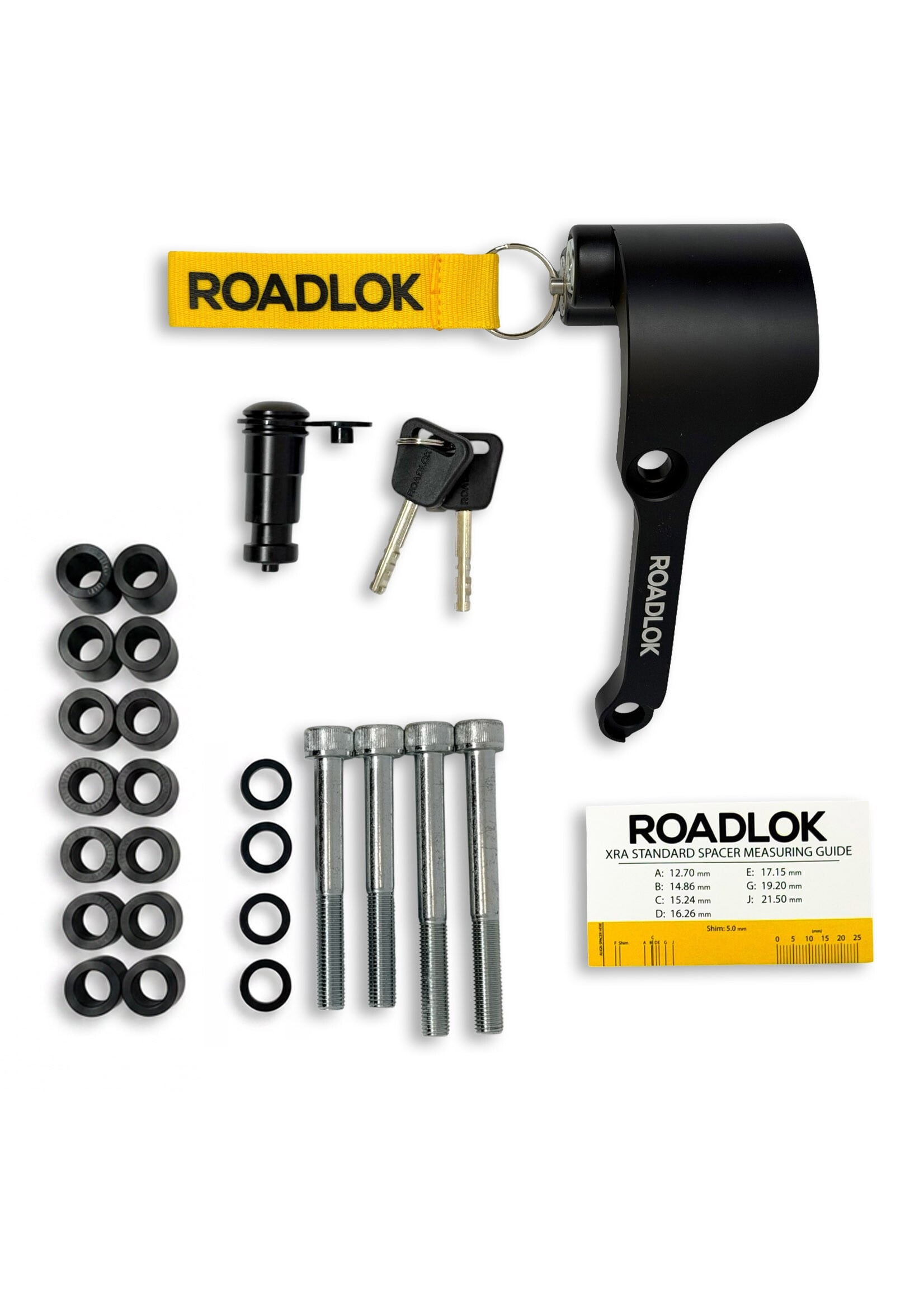 ROADLOK XRA-100R Eurosport 100mm Rechts zwart