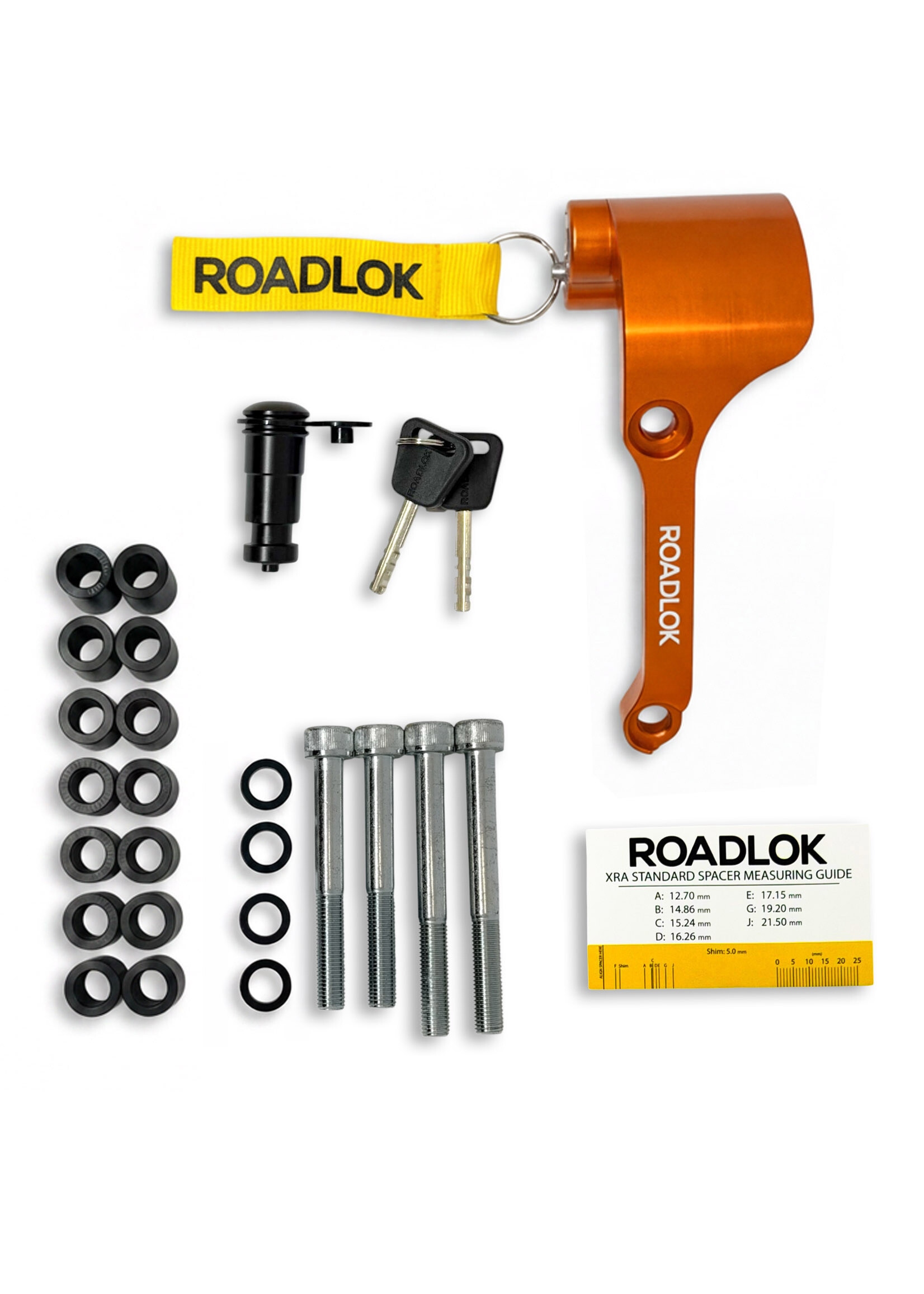 ROADLOK XRA-100R Eurosport 100mm Rechts premium oranje